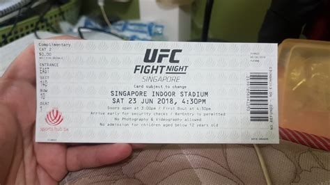 how much are ufc tickets uk